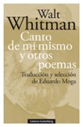 canto de mí mismo y otros poemas-walt whitman-9788417747220 canto de mí mismo y otros poemas-walt whitman-9788417747220