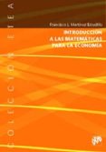 introduccion a las matematicas para la economia-francisco j. martinez estudillo-9788433019820 introduccion a las matematicas para la economia-francisco j. martinez estudillo-9788433019820