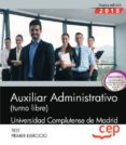 auxiliar administrativo universidad complutense test (turno libre )-9788468174020 auxiliar administrativo universidad complutense test (turno libre )-9788468174020