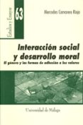 interaccion social y desarrollo moral-mercedes camarero rioja-9788474969320 interaccion social y desarrollo moral-mercedes camarero rioja-9788474969320