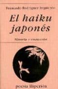 el haiku japones: historia y traduccion-fernando rodriguez-izquierdo-9788475174020 el haiku japones: historia y traduccion-fernando rodriguez-izquierdo-9788475174020