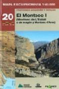 mapa excursionista el montsec 1-9788483212820 mapa excursionista el montsec 1-9788483212820