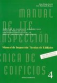 manual de inspeccion tecnica de edificios (ite) (2ª ed.) (incluye cd)-juan monjo carrio-luis maldonado ramos-9788489150720 manual de inspeccion tecnica de edificios (ite) (2ª ed.) (incluye cd)-juan monjo carrio-luis maldonado ramos-9788489150720