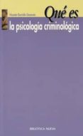 ¿que es la psicologia criminologica?-vicente garrido genoves-9788497423120 ¿que es la psicologia criminologica?-vicente garrido genoves-9788497423120