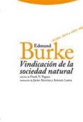 vindicacion de la sociedad natural-edmund r. burke-9788498790320 vindicacion de la sociedad natural-edmund r. burke-9788498790320