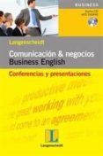 comunicacion & negocios business english: conferencias y presenta ciones. cd-9788499294520 comunicacion & negocios business english: conferencias y presenta ciones. cd-9788499294520