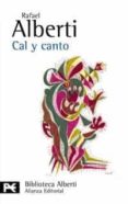 cal y canto (1926-1927)-rafael alberti-9788420673530 cal y canto (1926-1927)-rafael alberti-9788420673530