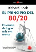 el principio del 80/20-richard koch-9788449322730 el principio del 80/20-richard koch-9788449322730