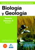 cuerpo de profesores de enseñanza secundaria: biologia y geologia : temario. volumen ii: biologia i-9788466579230 cuerpo de profesores de enseñanza secundaria: biologia y geologia : temario. volumen ii: biologia i-9788466579230