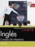 cuerpo de maestros. ingles. temario-9788468174730 cuerpo de maestros. ingles. temario-9788468174730