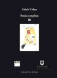 poesias completas iii-gabriel celaya-9788475229430 poesias completas iii-gabriel celaya-9788475229430