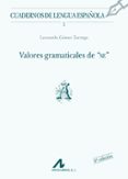 valores gramaticales de valores gramaticales de
