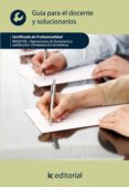 (i.b.d.)operaciones de fontanería y calefacción-climatización domestica. imai0108 guía para el docente y solucionarios-9788483649930 (i.b.d.)operaciones de fontanería y calefacción-climatización domestica. imai0108 guía para el docente y solucionarios-9788483649930