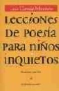 lecciones de poesia para niños inquietos (3ª ed.)-luis garcia montero-9788484441830 lecciones de poesia para niños inquietos (3ª ed.)-luis garcia montero-9788484441830