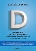 principios de derecho civil tomo vii: derecho de sucesiones (13ª ed.)-carlos lasarte álvarez-9788491235330 principios de derecho civil tomo vii: derecho de sucesiones (13ª ed.)-carlos lasarte álvarez-9788491235330