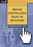 manual practico para hacer un doctorado-gualberto buela-casal-9788497271530 manual practico para hacer un doctorado-gualberto buela-casal-9788497271530