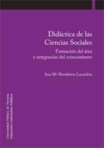 didactica de las ciencias sociales-ana m mendioroz lacambra-9788497692830 didactica de las ciencias sociales-ana m mendioroz lacambra-9788497692830