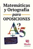 matematicas y ortografia para oposiciones (ebook)-9781635039740 matematicas y ortografia para oposiciones (ebook)-9781635039740