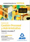 cuerpo de gestión procesal y administrativa de la administración de justicia temario volumen 1-9788414221440 cuerpo de gestión procesal y administrativa de la administración de justicia temario volumen 1-9788414221440