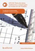 toma de datos, mediciones y croquis para la instalacion de muebles. mamr0408 (ebook)-9788417343040 toma de datos, mediciones y croquis para la instalacion de muebles. mamr0408 (ebook)-9788417343040