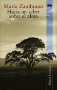 hacia un saber sobre el alma-maria zambrano-9788420644240 hacia un saber sobre el alma-maria zambrano-9788420644240