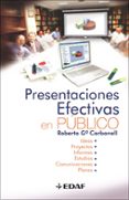 presentaciones efectivas en publico-r. garcia carbonell-9788441417540 presentaciones efectivas en publico-r. garcia carbonell-9788441417540