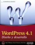 wordpress 4.1. diseño y desarrollo-brad williams-david damstra-9788441537040 wordpress 4.1. diseño y desarrollo-brad williams-david damstra-9788441537040