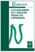 ley de enjuiciamiento civil y legislacion procesal civil compleme ntaria (8ª ed.)-9788445411940 ley de enjuiciamiento civil y legislacion procesal civil compleme ntaria (8ª ed.)-9788445411940