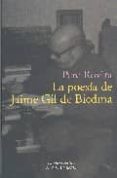la poesia de jaime gil de biedma-pere rovira-9788496101340 la poesia de jaime gil de biedma-pere rovira-9788496101340