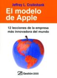 el modelo de apple: 12 lecciones de la empresa mas innovadora del mundo-jeffrey l. cruikshank-9788496612440 el modelo de apple: 12 lecciones de la empresa mas innovadora del mundo-jeffrey l. cruikshank-9788496612440