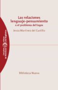 las relaciones lenguaje-pensamiento o el problema del logos-jesus martinez del castillo-9788497429740 las relaciones lenguaje-pensamiento o el problema del logos-jesus martinez del castillo-9788497429740