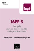 16pf-5-michael karson-samuel karson-9788415262350 16pf-5-michael karson-samuel karson-9788415262350