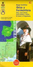 mapa turistico ibiza y formentera-9788424102050 mapa turistico ibiza y formentera-9788424102050
