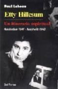 etty hillesum, un itinerario espiritual-paul lebeau-9788429313550 etty hillesum, un itinerario espiritual-paul lebeau-9788429313550