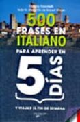 500 frases en italiano-stefano donatelli-9788431540050 500 frases en italiano-stefano donatelli-9788431540050