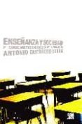 enseñanza y sociedad: el conocimiento sociologco de la educacion-antonio guerrero seron-9788432313950 enseñanza y sociedad: el conocimiento sociologco de la educacion-antonio guerrero seron-9788432313950