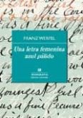 una letra femenina azul pálido-franz werfel-9788433928450 una letra femenina azul pálido-franz werfel-9788433928450