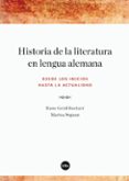 historia de la literatura en lengua alemana desde los inicios a l a actualidad-hans gerd roetzer-9788447535750 historia de la literatura en lengua alemana desde los inicios a l a actualidad-hans gerd roetzer-9788447535750