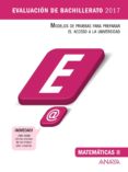 matematicas ii. evaluacion de bachillerato 2017-9788469834350 matematicas ii. evaluacion de bachillerato 2017-9788469834350