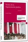 tecnica de la argumentación juridica-concha calonje-9788490590850 tecnica de la argumentación juridica-concha calonje-9788490590850
