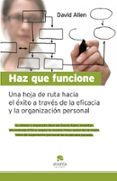 haz que funcione-david allen-9788492414550 haz que funcione-david allen-9788492414550