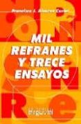 mil refranes y trece ensayos-francisco alvarez curiel-9788496912250 mil refranes y trece ensayos-francisco alvarez curiel-9788496912250
