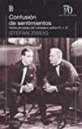 confusión de sentimientos-stefan zweig-9789500373050 confusión de sentimientos-stefan zweig-9789500373050
