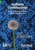 Descargar ebook kostenlos kindle AUDITORIO CONSTITUCIONAL de VÍCTOR JULIÁN MORENO MOSQUERA, JUAN DIEGO RESTREPO YEPES