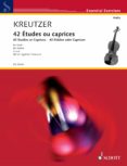 Descargar en línea gratis ebooks pdf 42 STUDIES OR CAPRICES
         (edición en inglés) de RODOLPHE KREUTZER  (Spanish Edition) 9783795729660