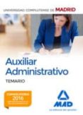 auxiliar administrativo de la universidad complutense de madrid: temario-9788414202760 auxiliar administrativo de la universidad complutense de madrid: temario-9788414202760