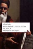 historia de la literatura griega, ii-albin lesky-9788424911560 historia de la literatura griega, ii-albin lesky-9788424911560