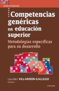 competencias genericas en educacion superior (ebook)-9788427721760 competencias genericas en educacion superior (ebook)-9788427721760