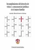 incumplimientos del derecho de visitas y consecuencias juridicas-aurelia maria romero coloma-9788429016260 incumplimientos del derecho de visitas y consecuencias juridicas-aurelia maria romero coloma-9788429016260