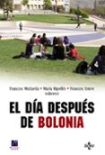 el dia despues de bolonia-francesc michavila-9788430952960 el dia despues de bolonia-francesc michavila-9788430952960